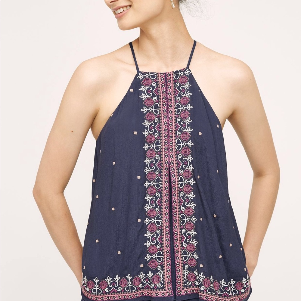 Midnight flower Swing Tank